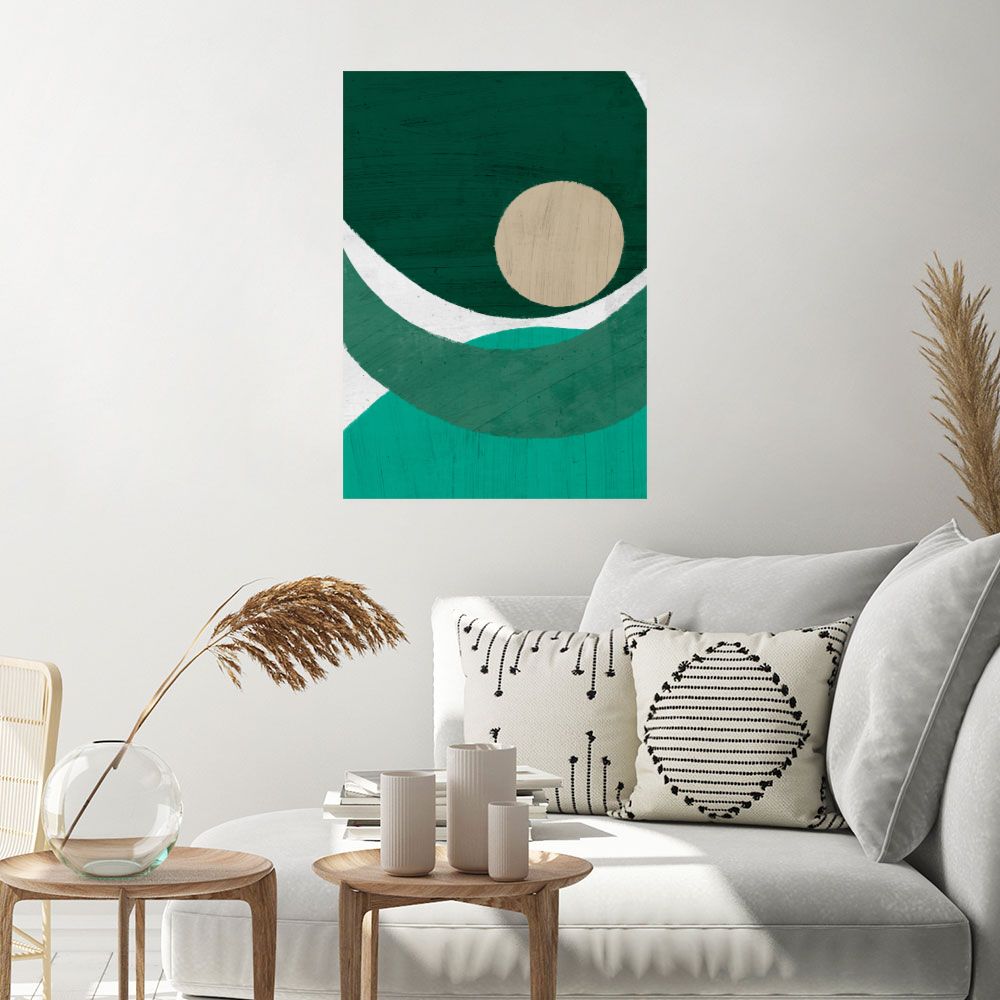 Affiche Formes abstraites captivantes