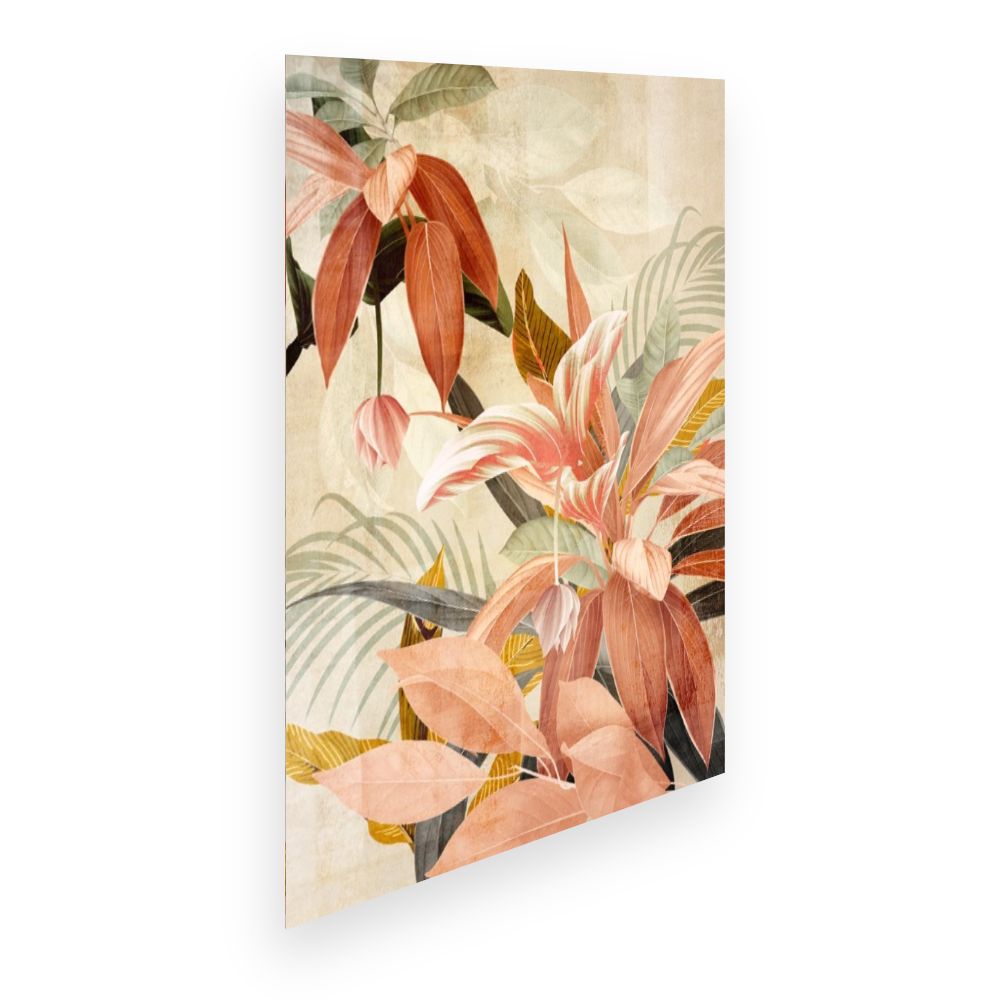 Affiche Feuillage tropical élégant