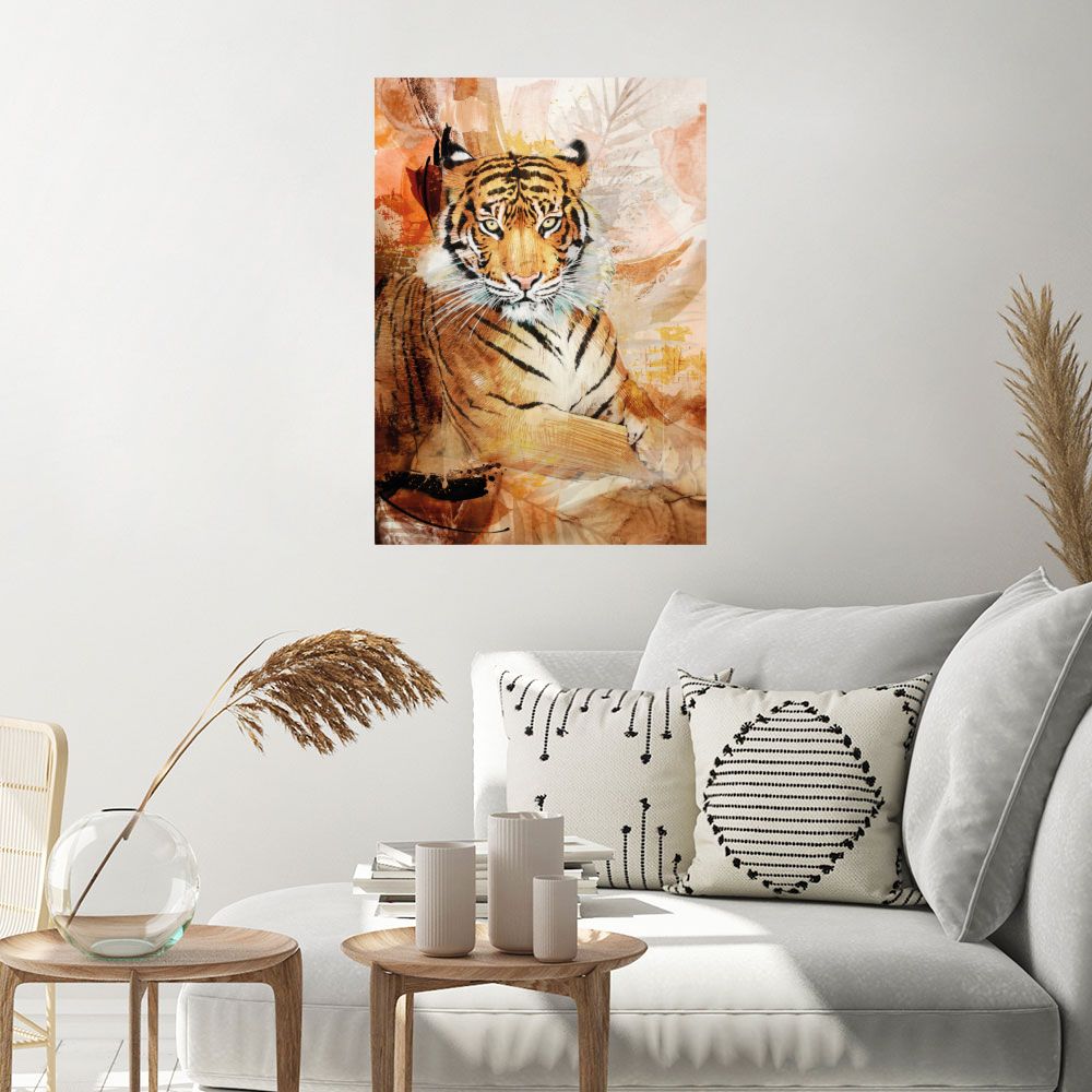 Affiche Tigre majestueux