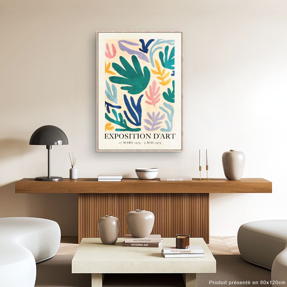 Tableau Feuillages colorés