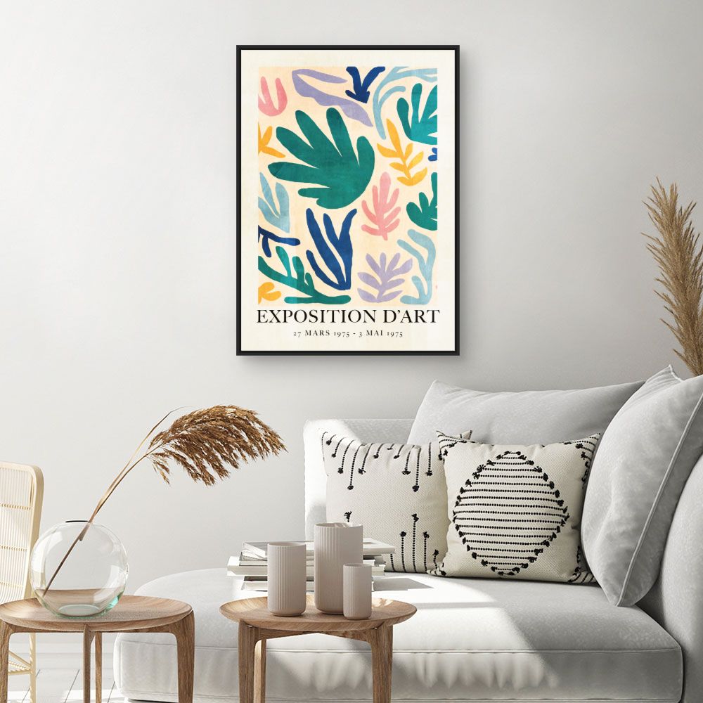 Tableau Feuillages colorés