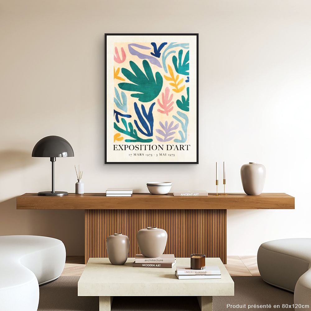 Tableau Feuillages colorés