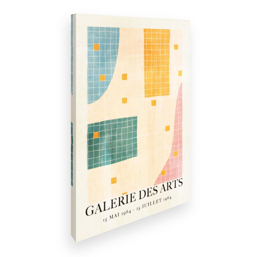 Toile Motifs modernes abstraits