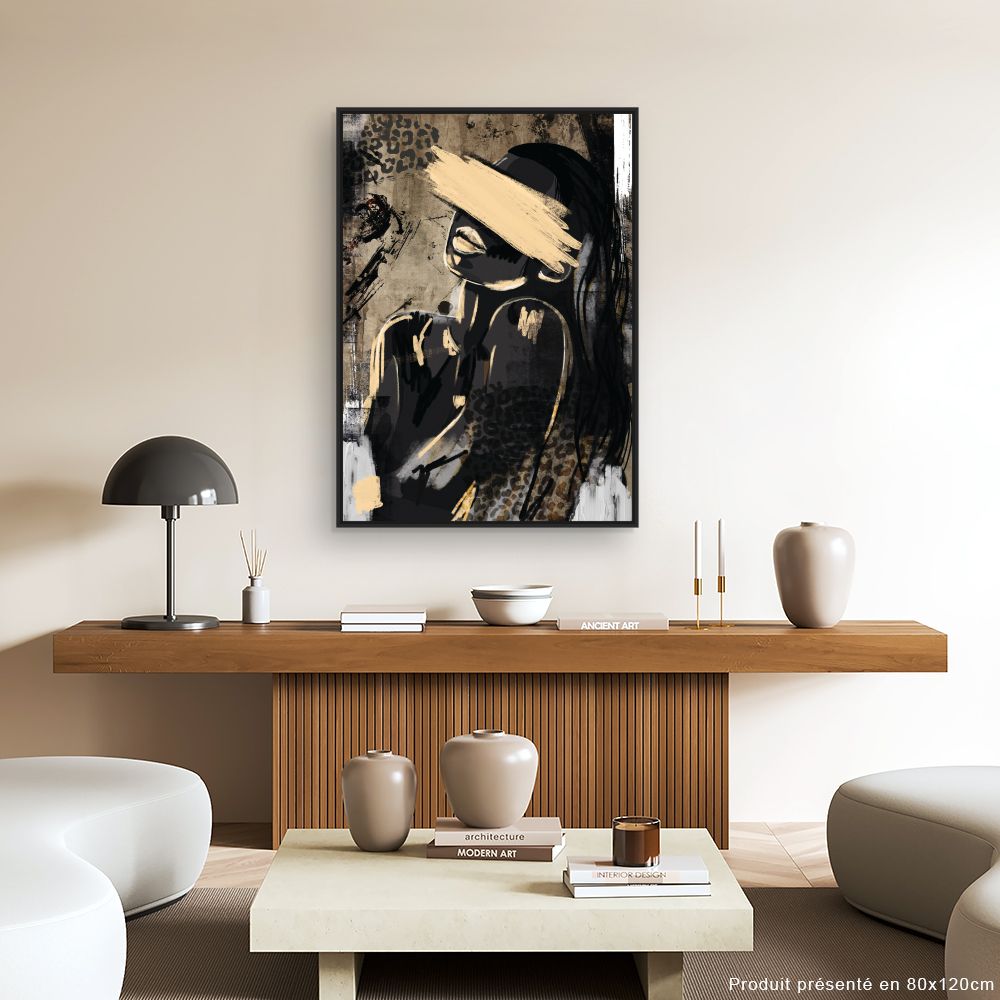 Tableau Élégance abstraite