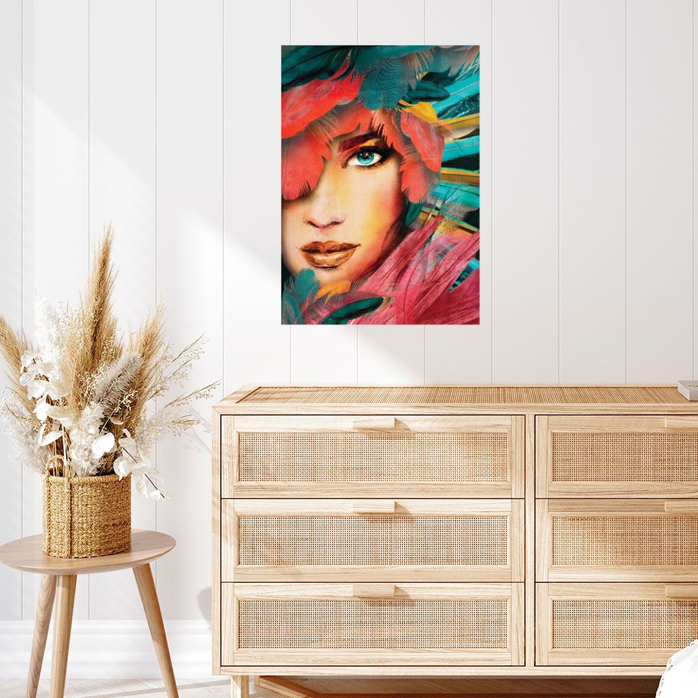 Affiche Plumes vibrantes
