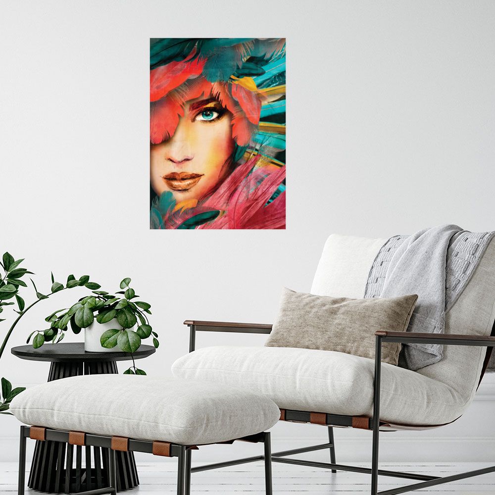 Affiche Plumes vibrantes