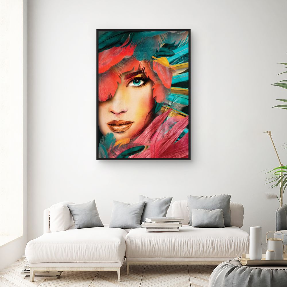 Tableau Regard captivant