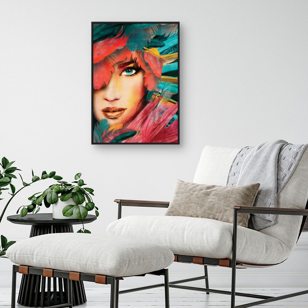 Tableau Regard captivant