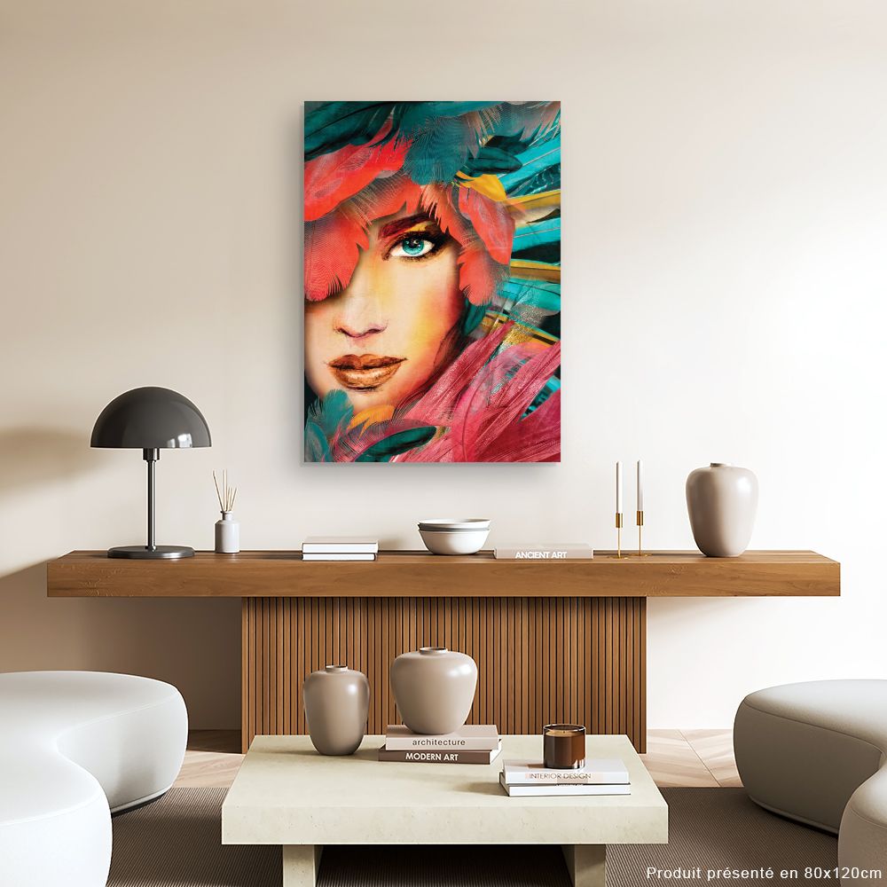 Tableau Regard captivant