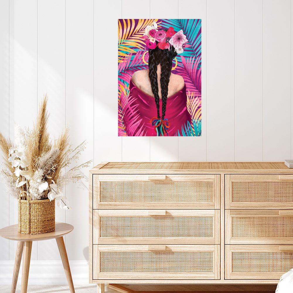 Affiche Élégance exotique