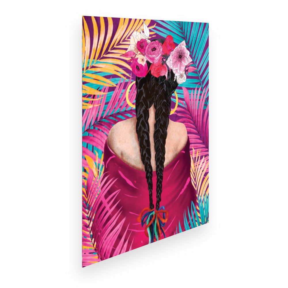 Affiche Élégance exotique