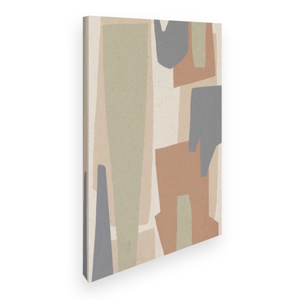 Toile Formes abstraites douces