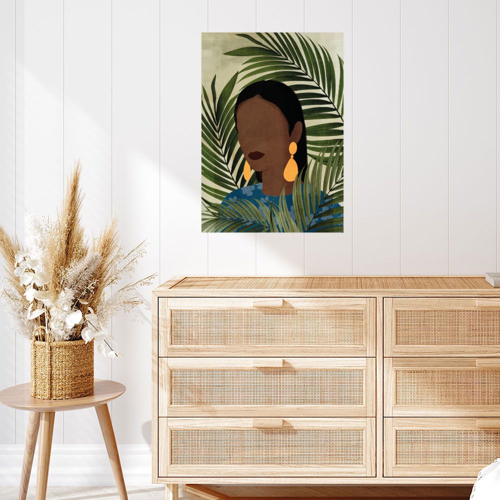 Affiche Portrait exotique