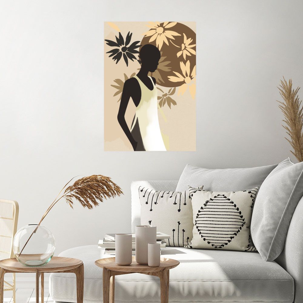 Affiche Élégance florale