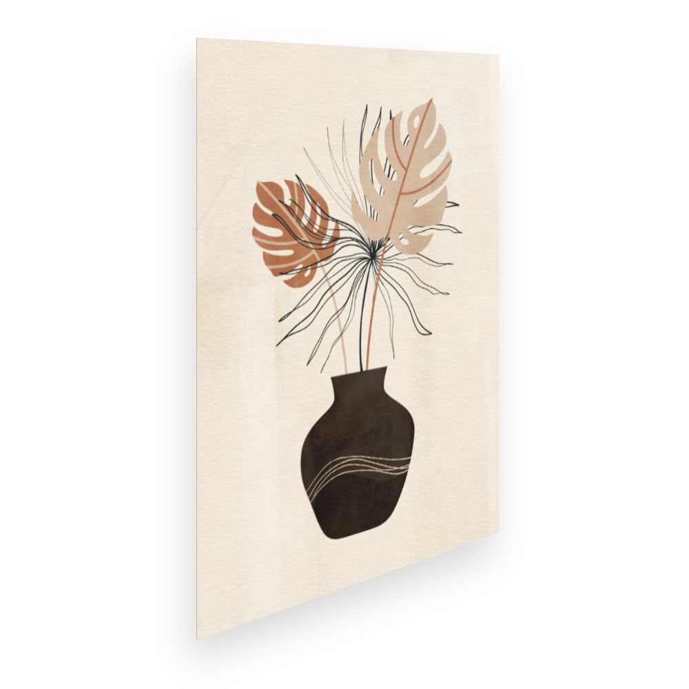 Affiche Feuilles élégantes