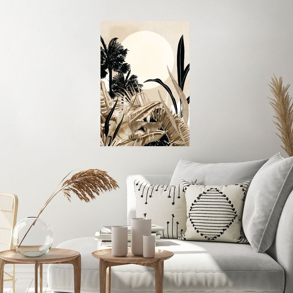 Affiche Jungle exotique