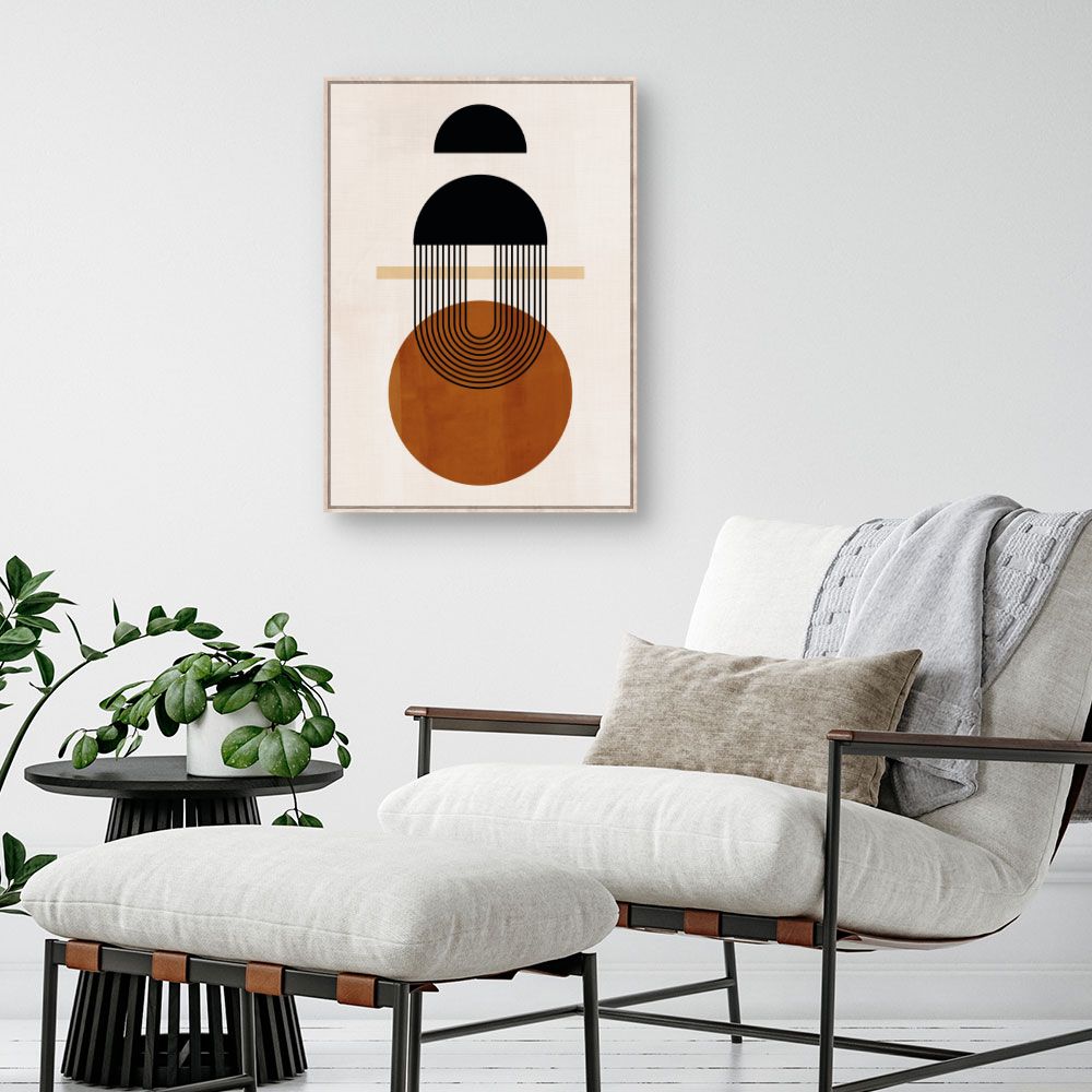 Tableau Éléments géométriques modernes