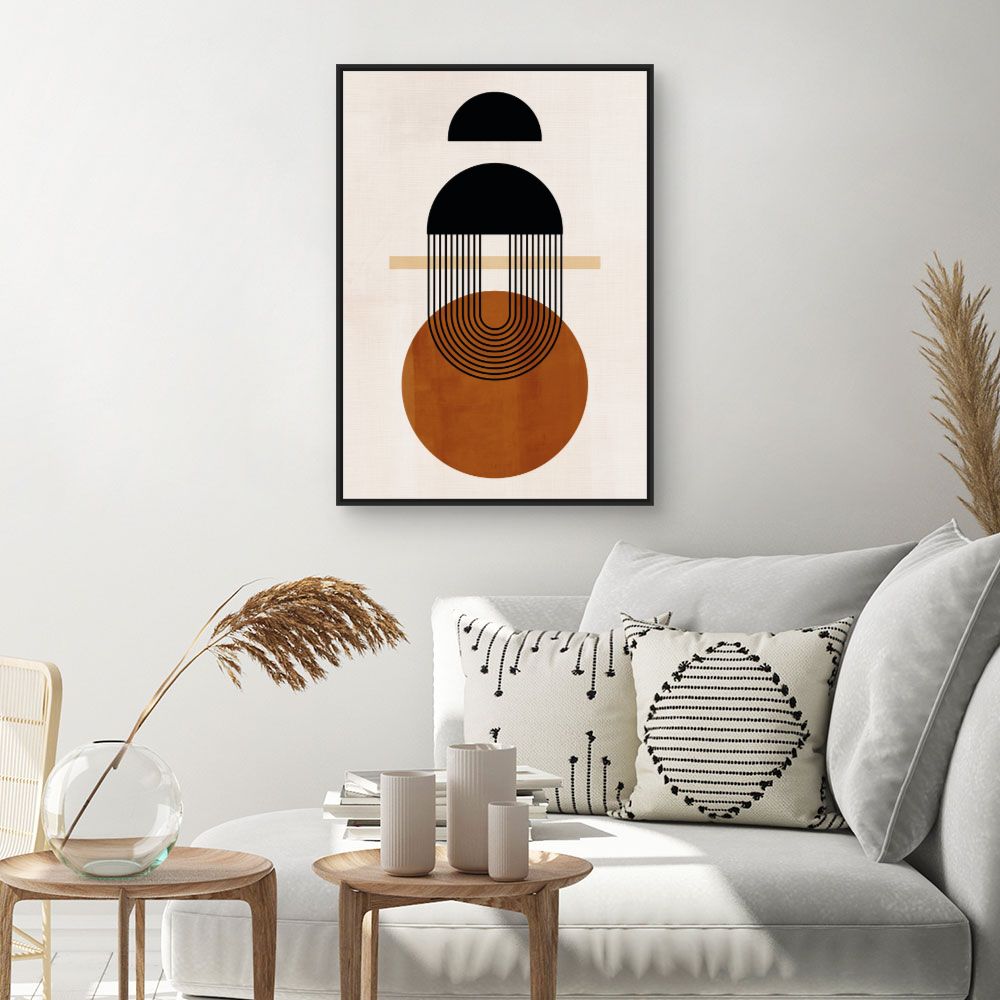 Tableau Éléments géométriques modernes