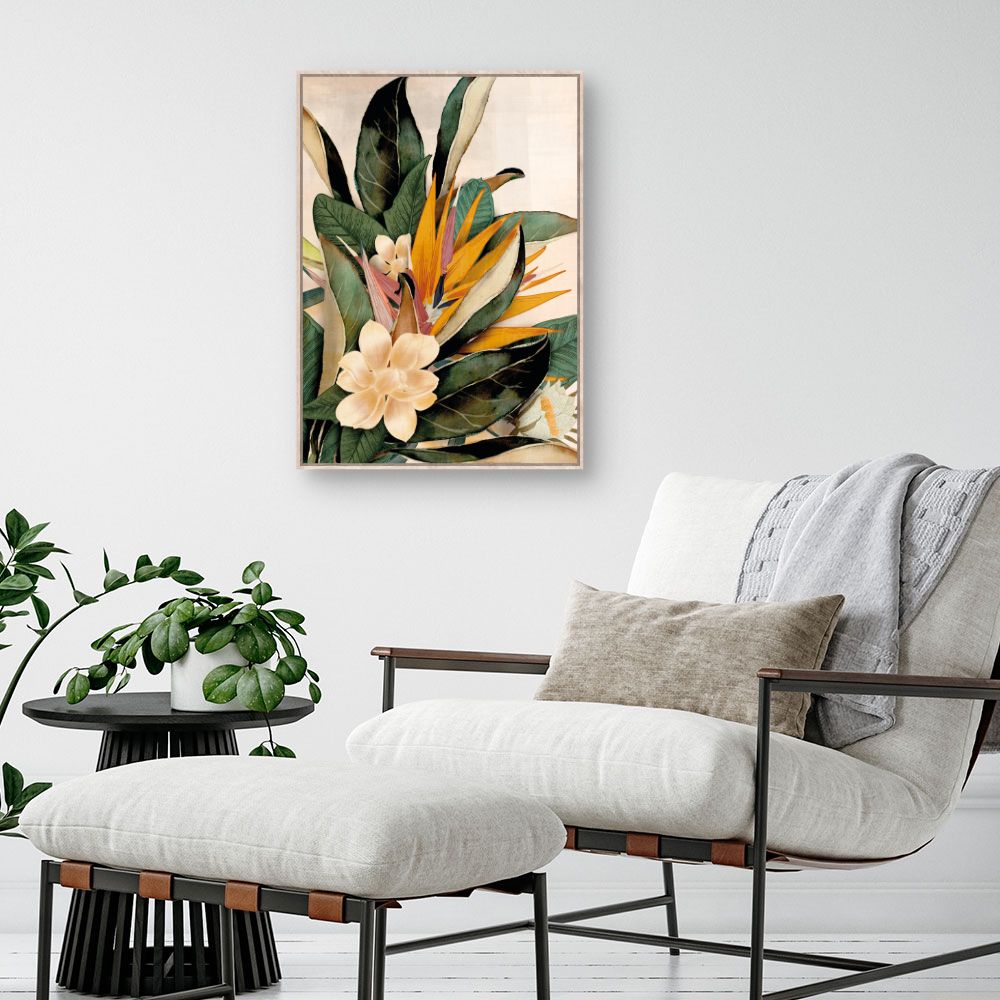 Tableau Fleurs tropicales exotiques