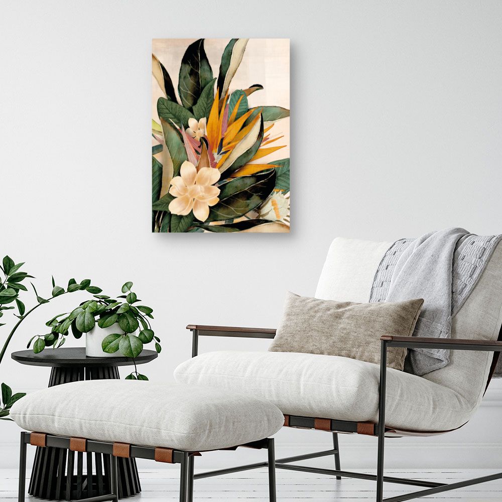 Tableau Fleurs tropicales exotiques