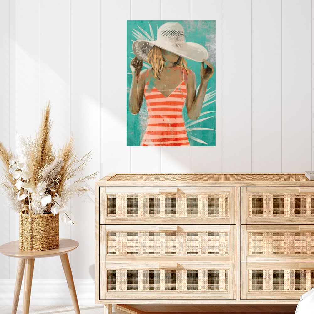 Affiche Élégance estivale