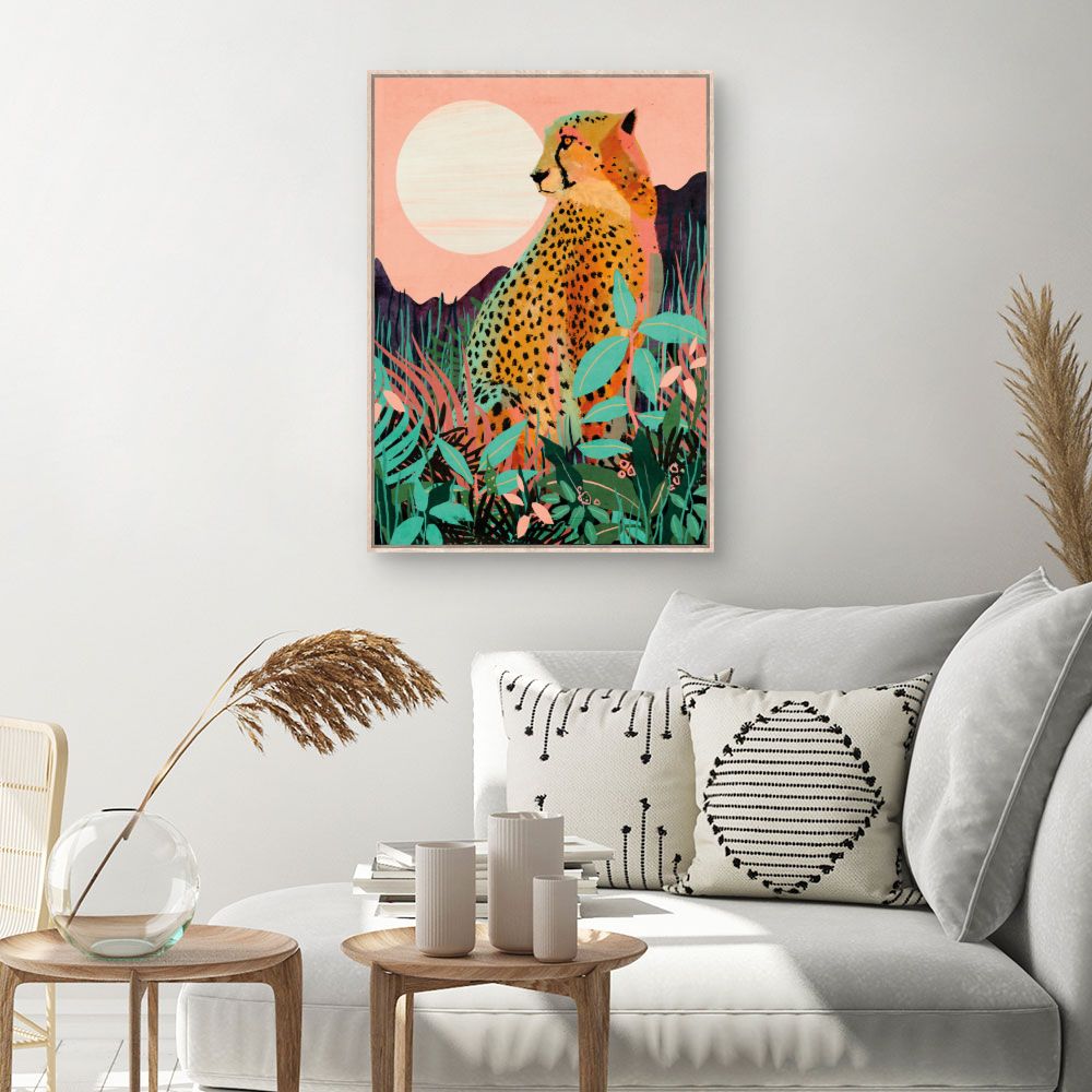 Tableau Guépard majestueux