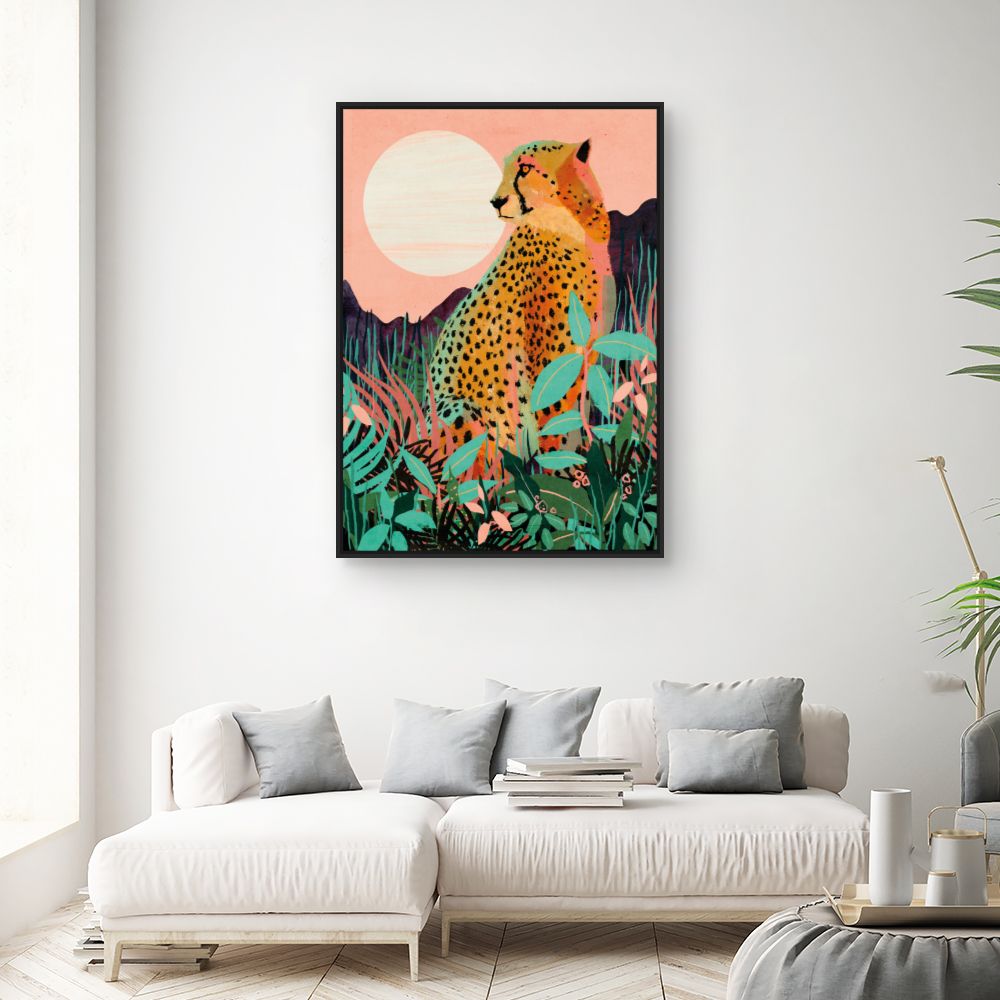 Tableau Guépard majestueux