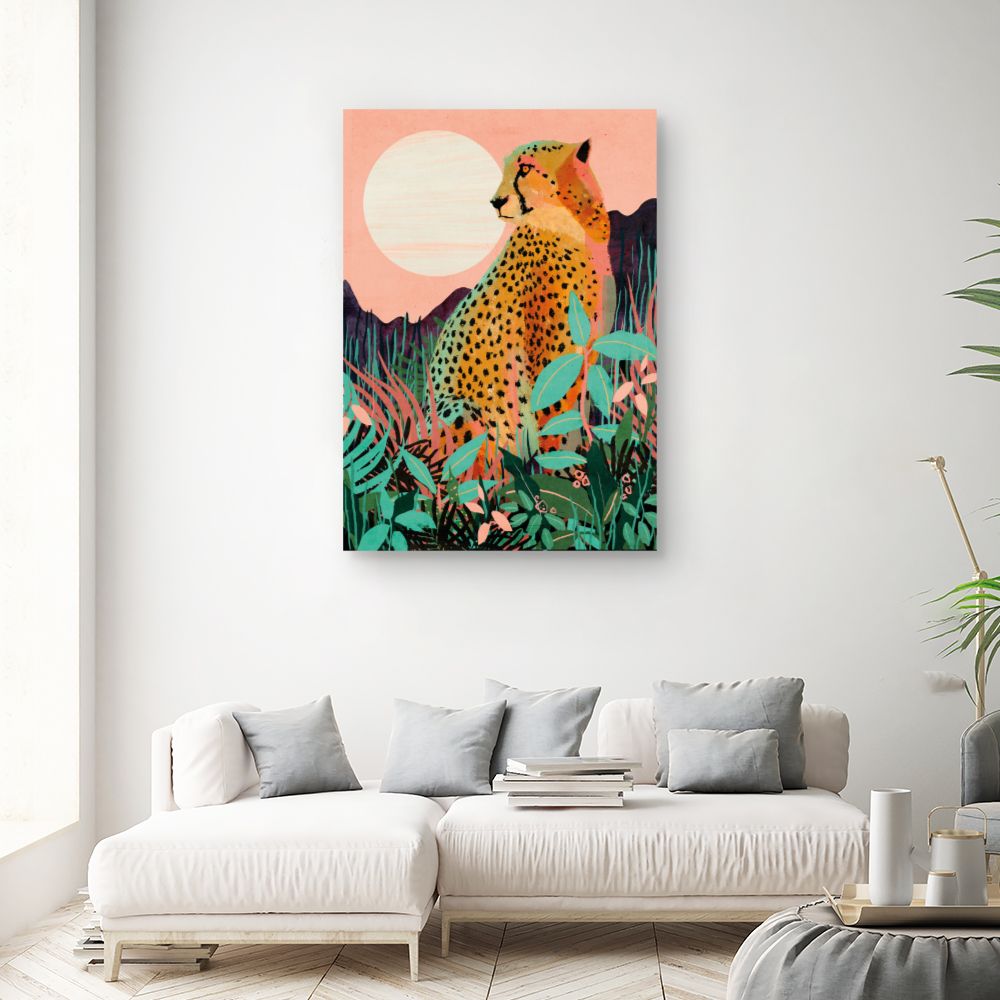 Tableau Guépard majestueux