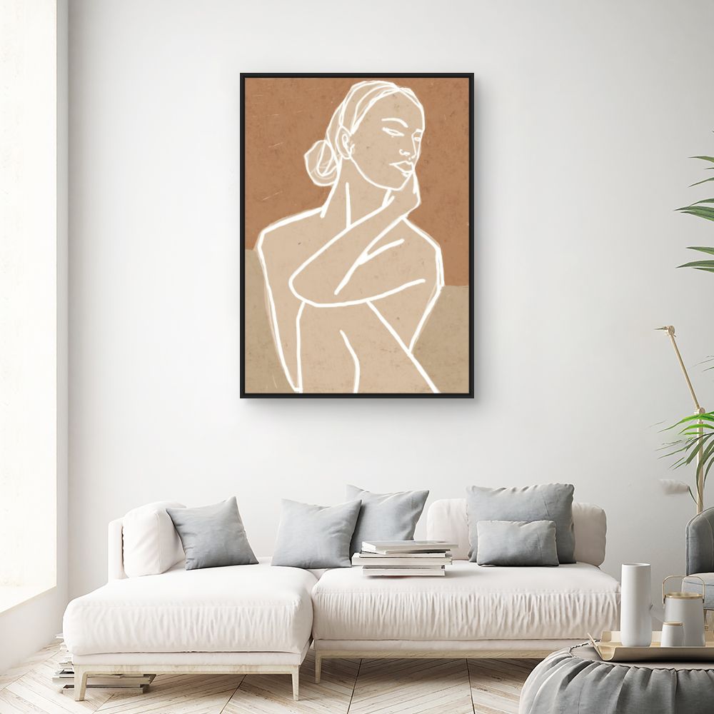 Tableau Silhouette élégante