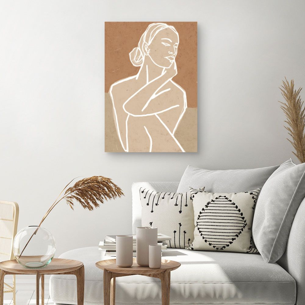 Tableau Silhouette élégante