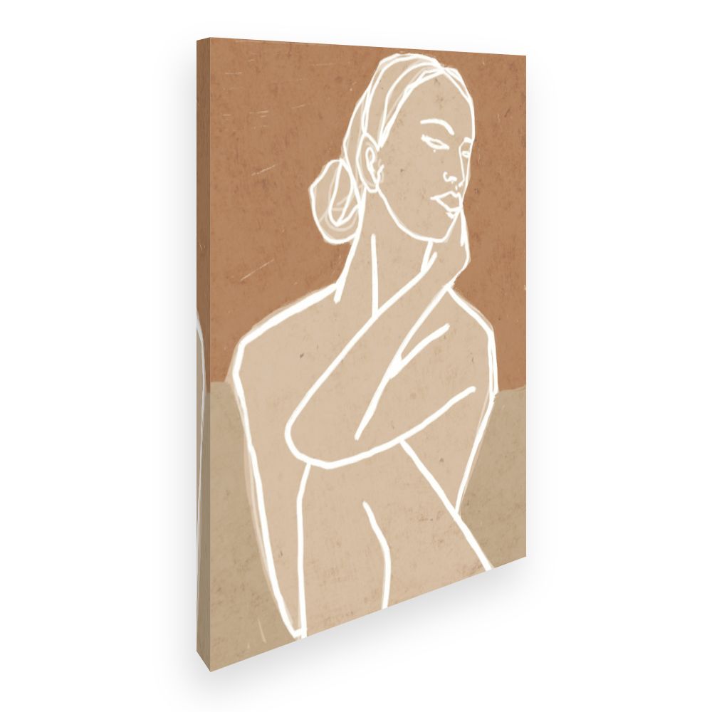 Toile Silhouette élégante