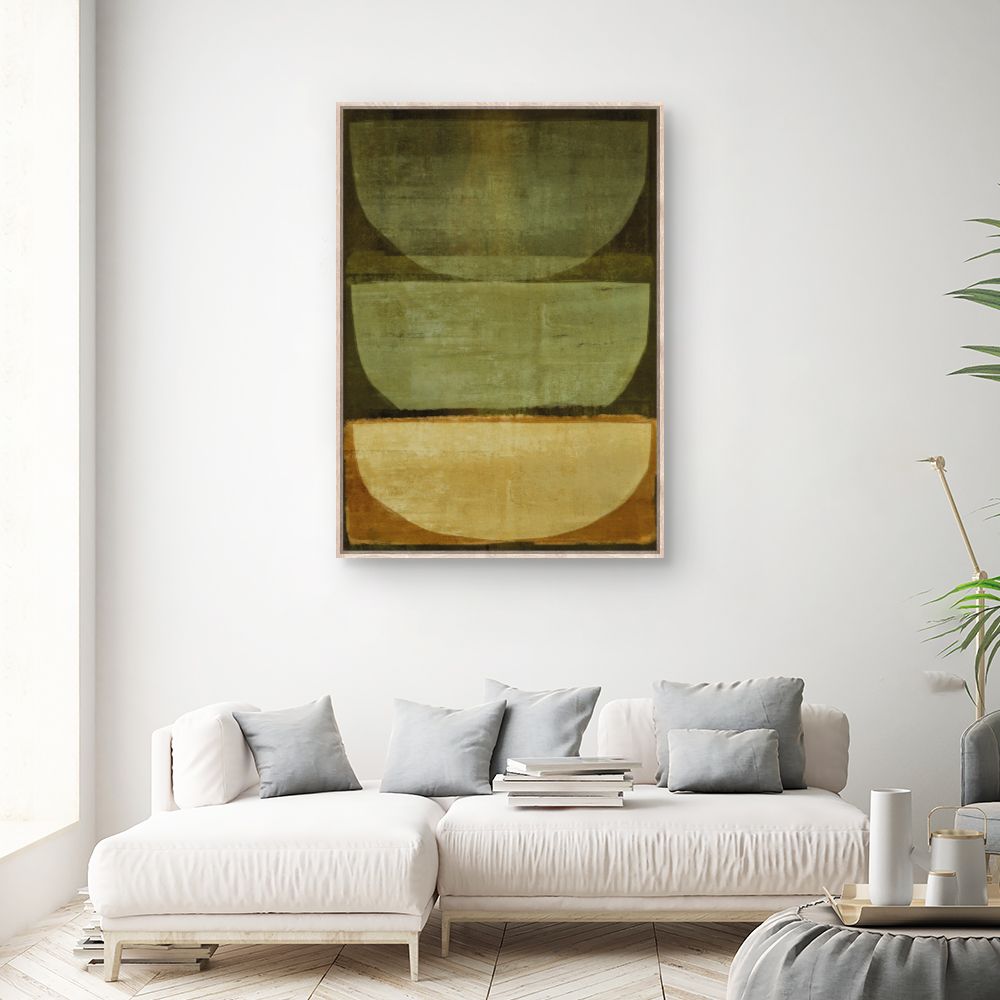 Tableau Empilement abstrait