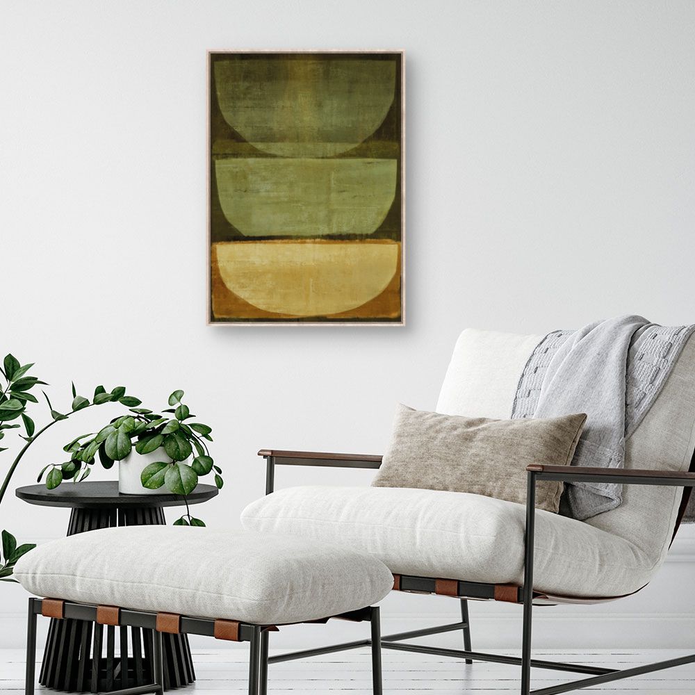 Tableau Empilement abstrait