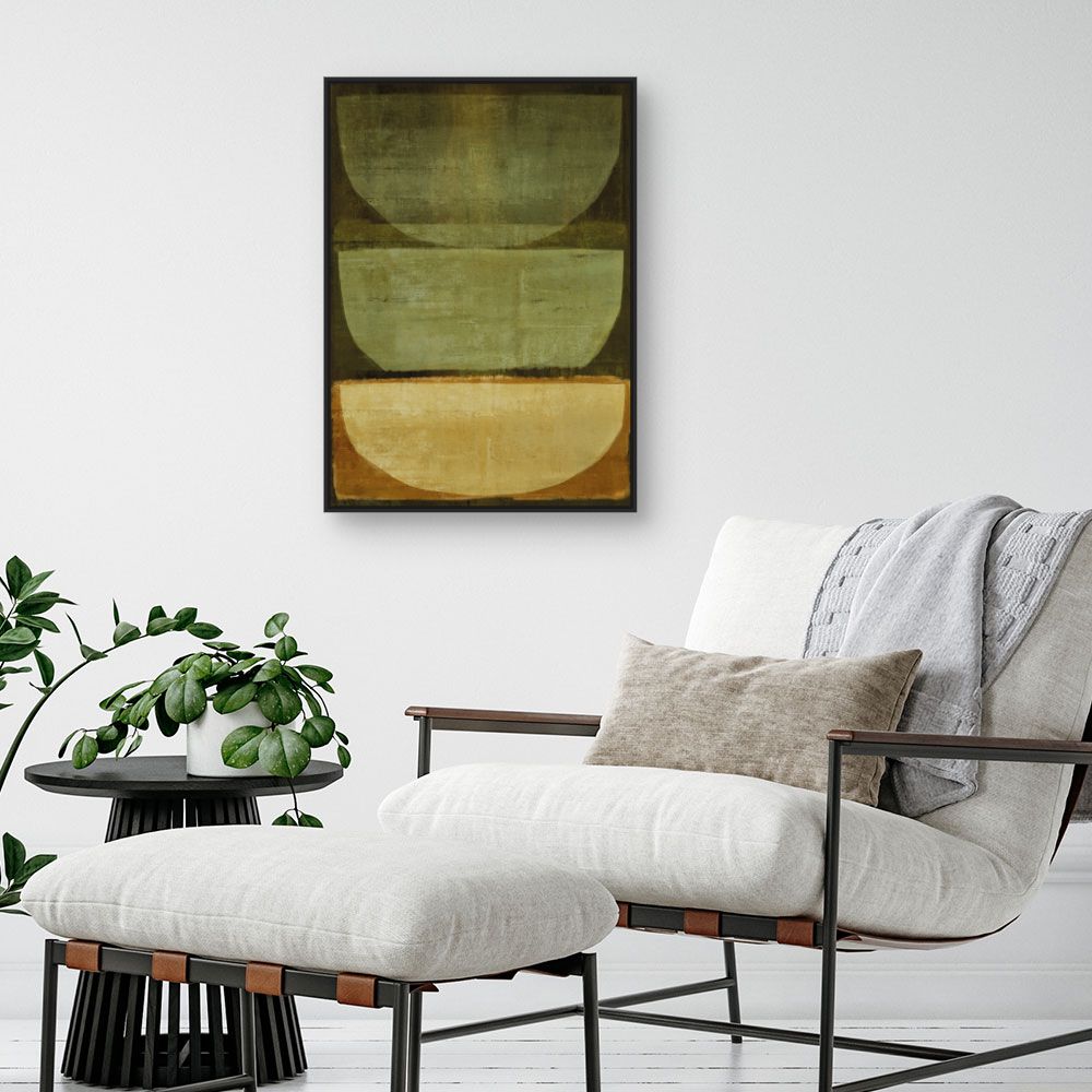 Tableau Empilement abstrait