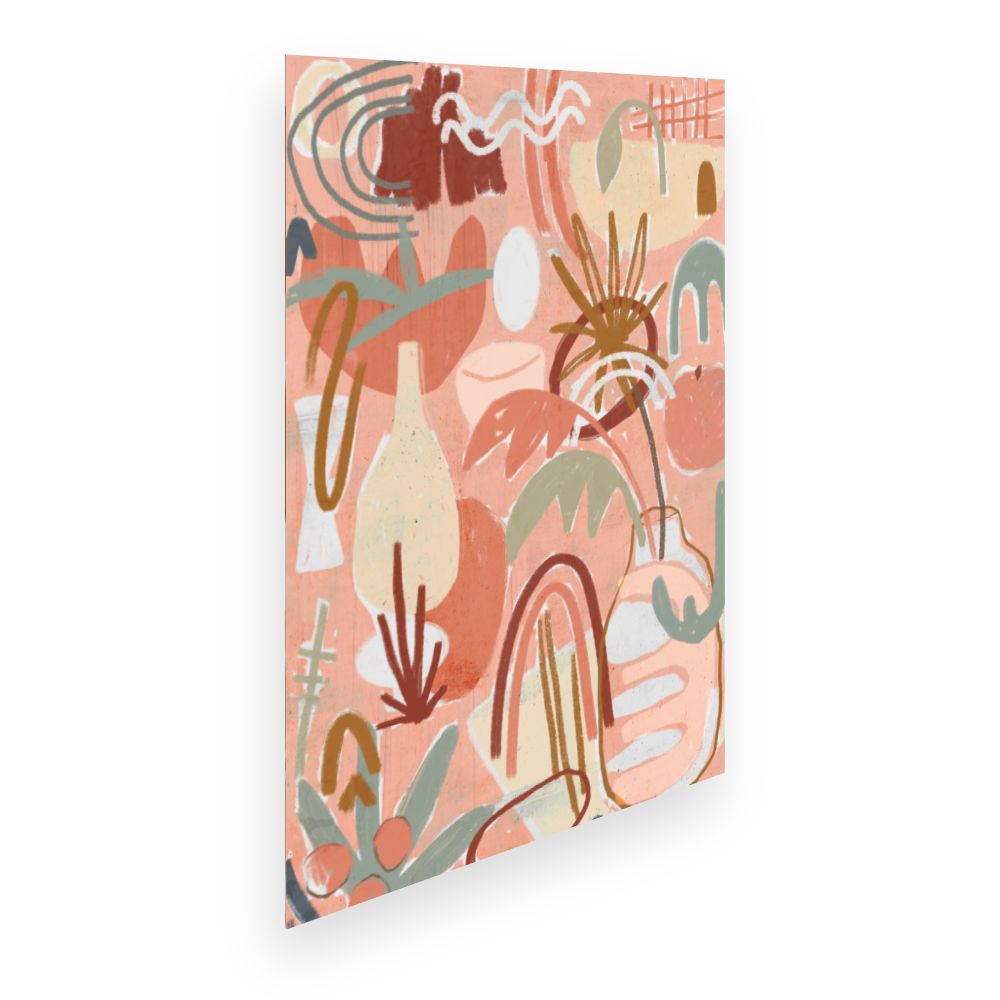 Affiche Abstrait vibrant