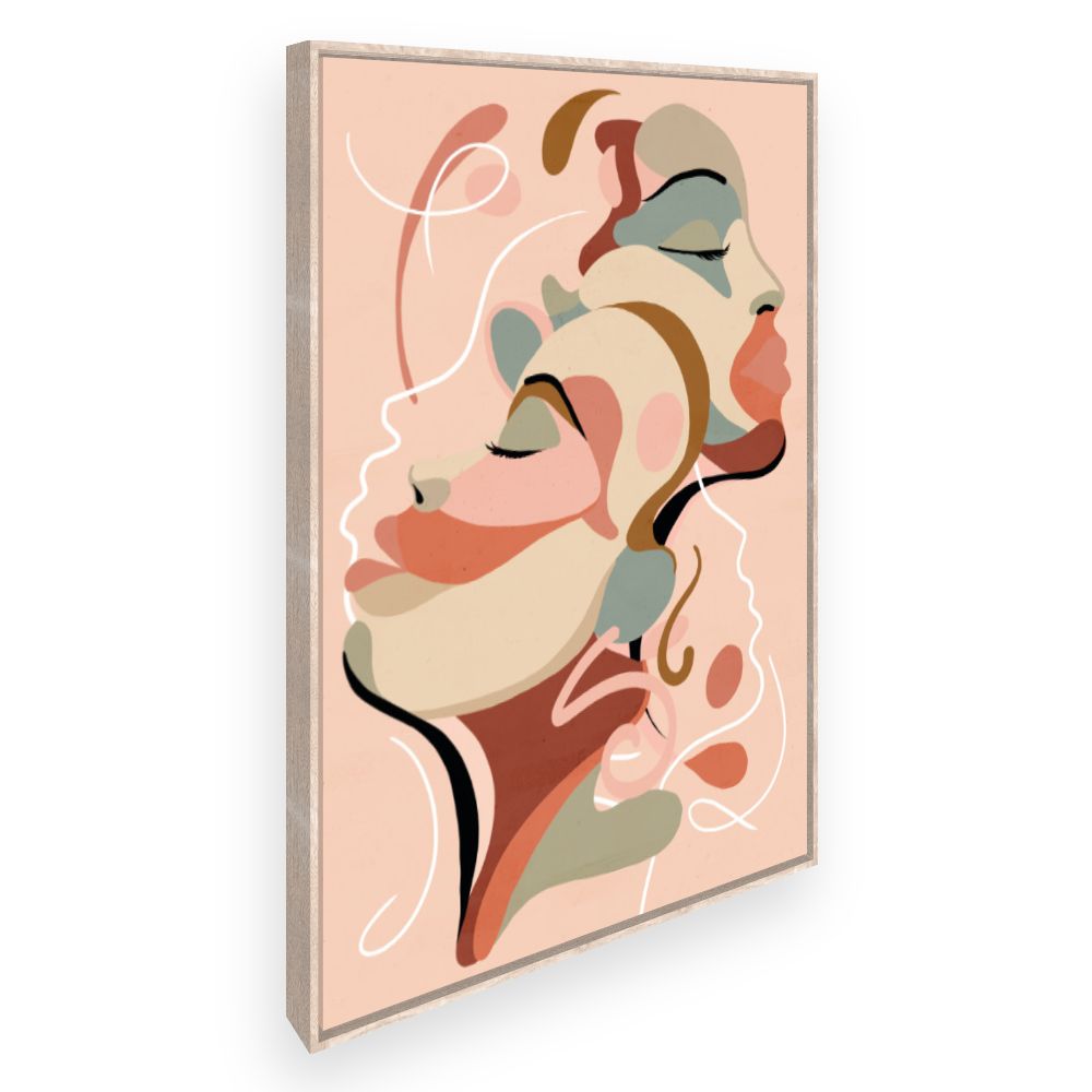 Toile Visages artistiques