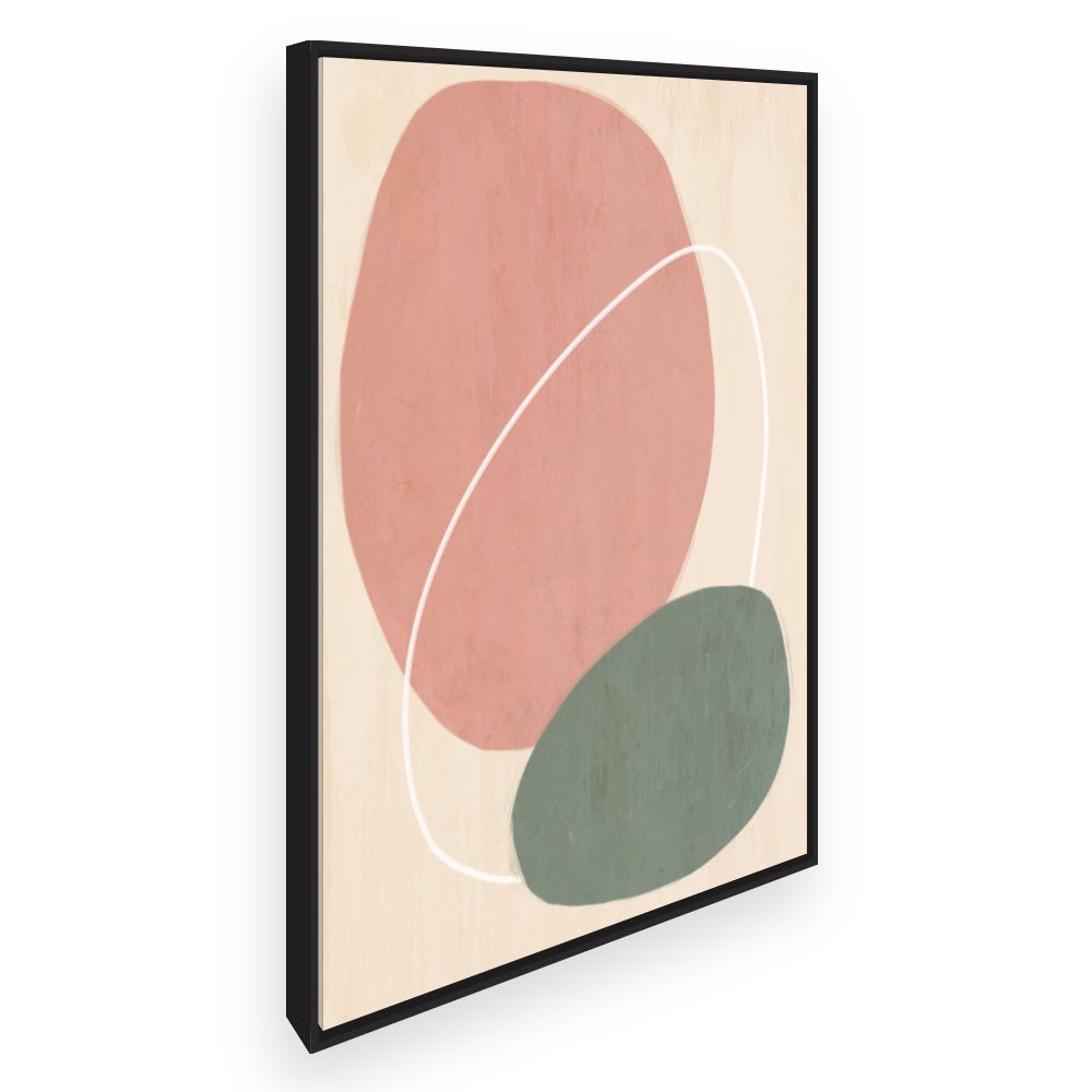 Toile Formes abstraites douces