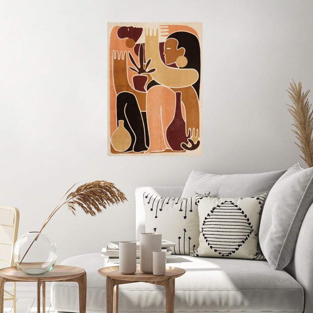 Affiche Formes artistiques élégantes