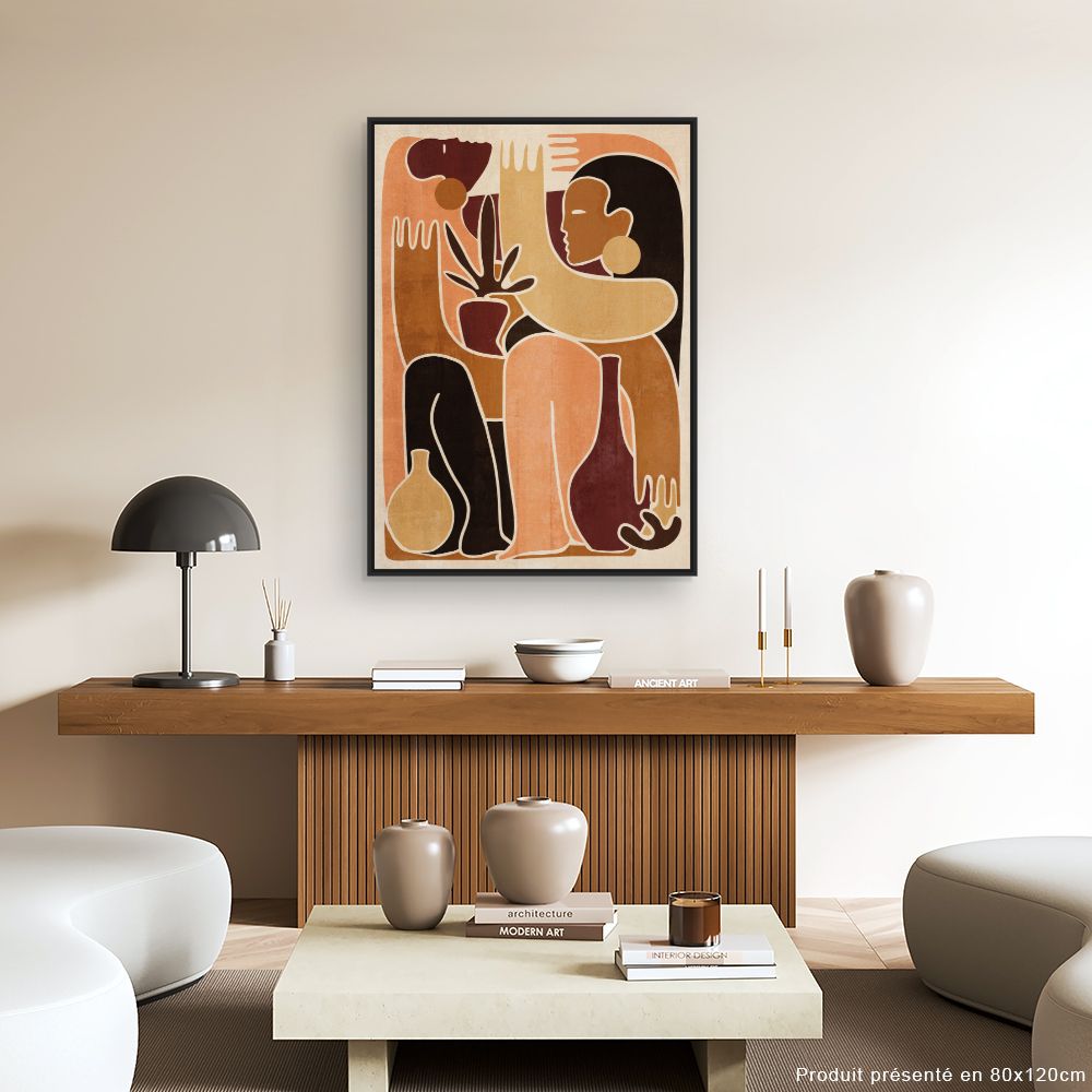 Tableau Formes abstraites élégantes