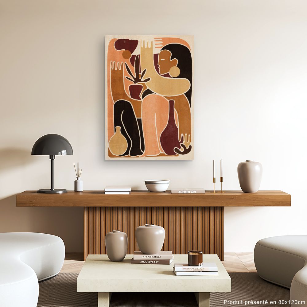 Tableau Formes abstraites élégantes