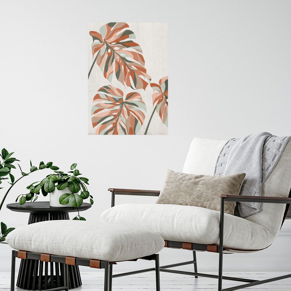 Affiche Feuillage exotique
