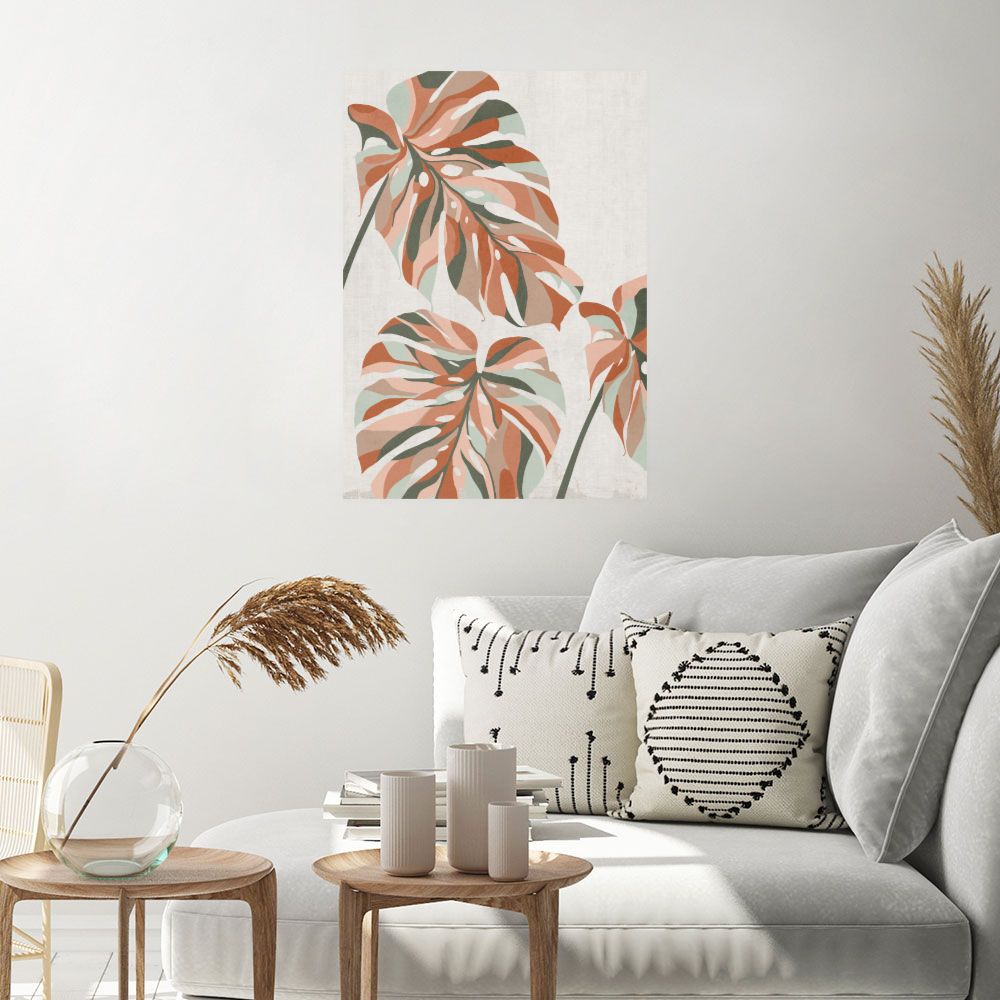 Affiche Feuillage exotique