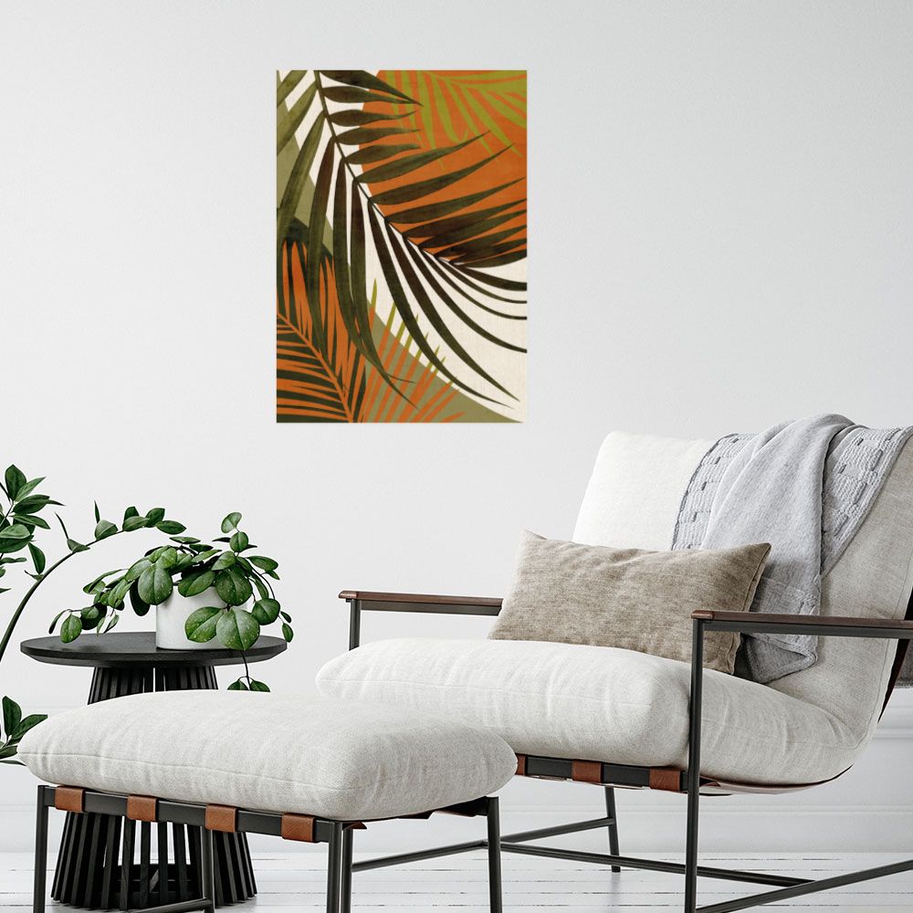 Affiche Feuillage exotique