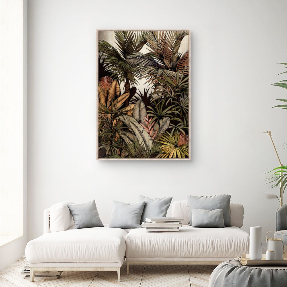 Tableau Jungle exotique