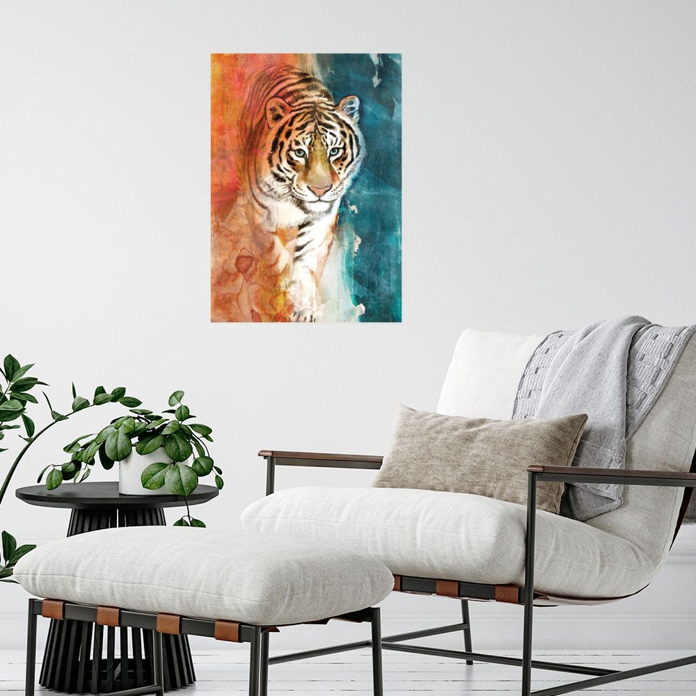Affiche Tigre majestueux