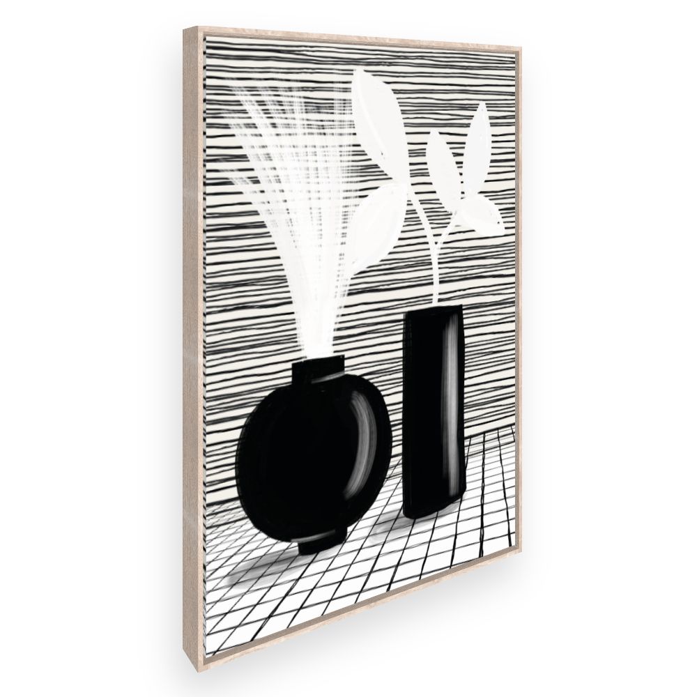 Toile Vases élégants