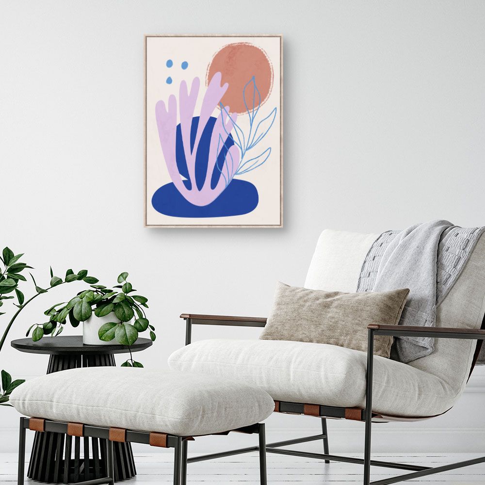 Tableau Formes abstraites naturelles