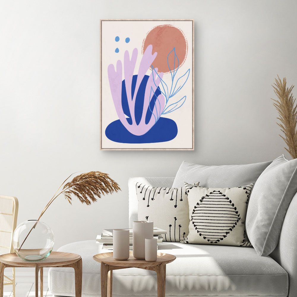 Tableau Formes abstraites naturelles