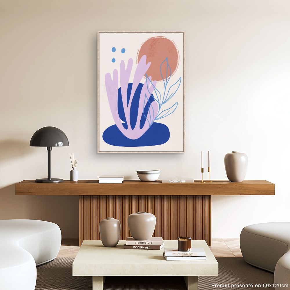 Tableau Formes abstraites naturelles