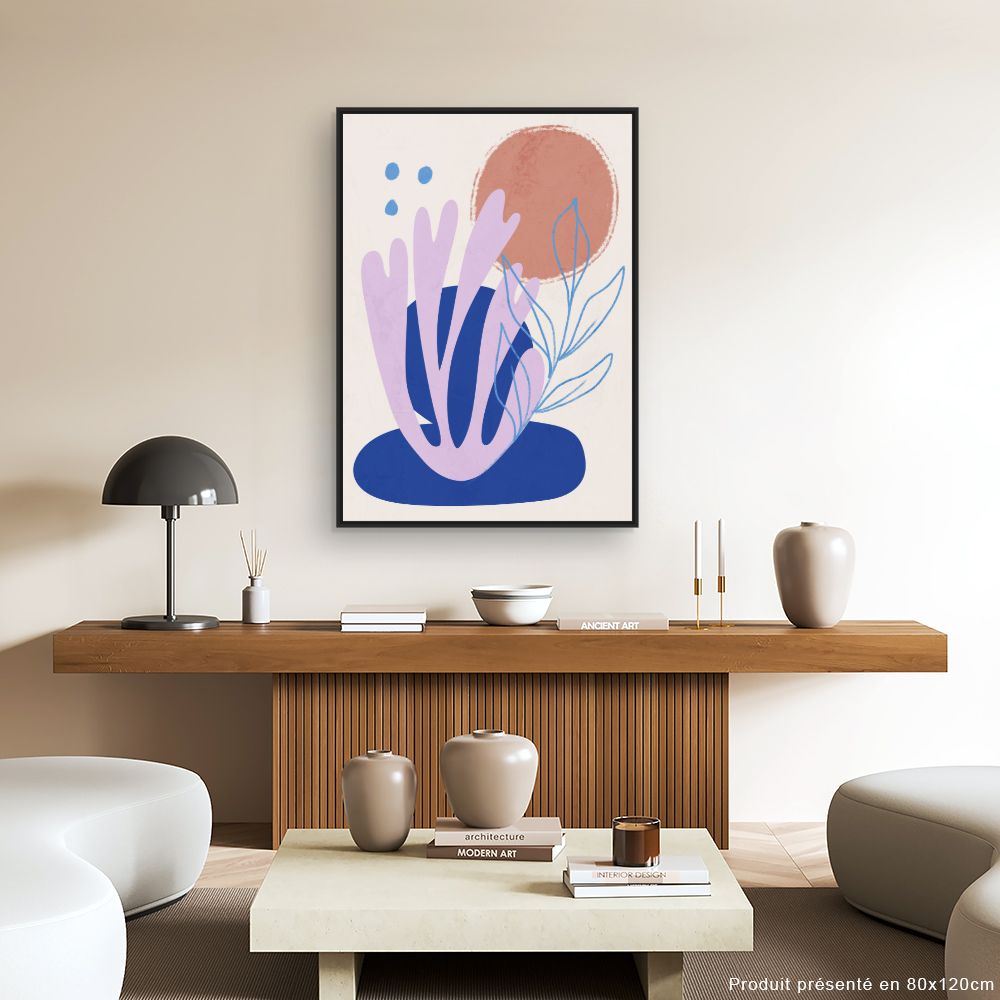 Tableau Formes abstraites naturelles